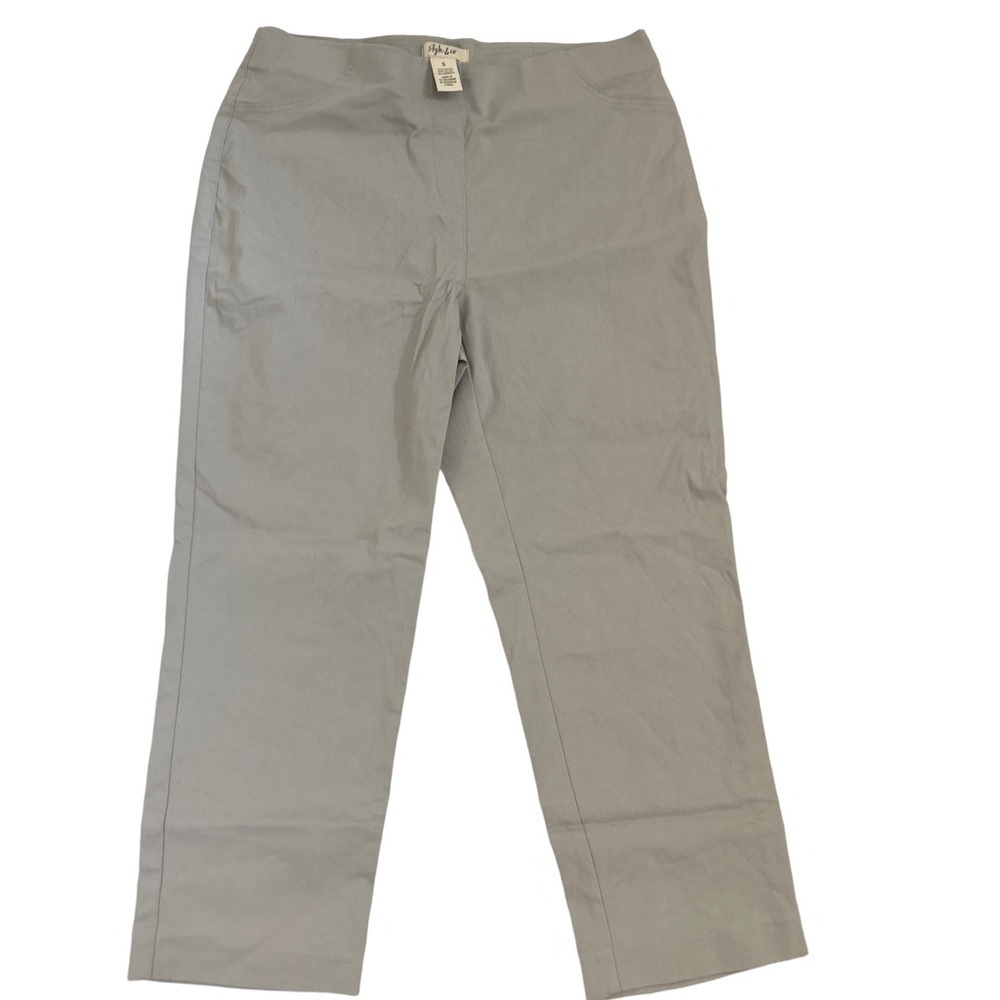 Style & Company Pull On Comfort Waist  Casual Business Women’s Pants Size Small